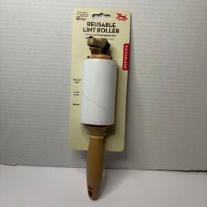 Kikkerland Kobe Lint Roller Reusable Dachshund Lint Roller Brown Dog NWT